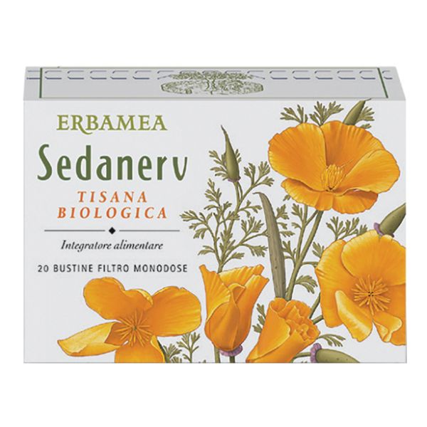 SEDANERV TISANA BIOLOGICA 20 FILTRI ERBAME