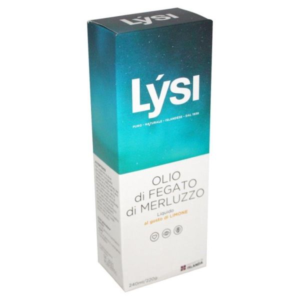 LYSI OLIO DI FEGATO DI MERLUZZO LIQUIDO 240 ML