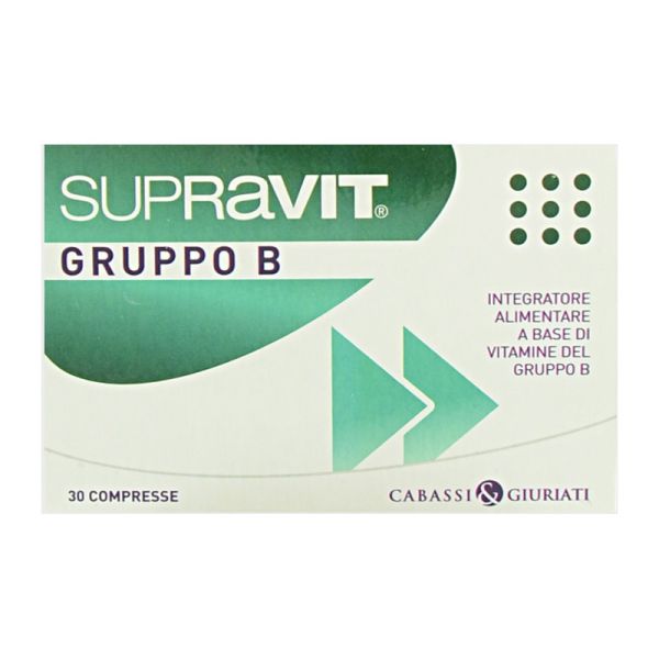 SUPRAVIT GRUPPO B INTEGRATORE ALIMENTARE 30 CPR