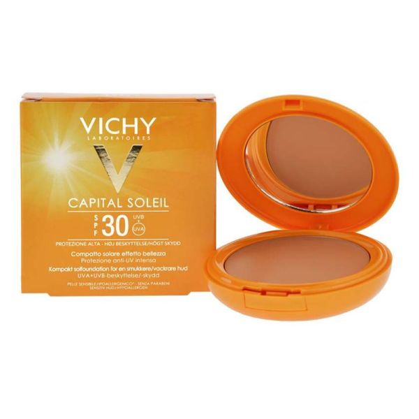 VICHY CAPITAL SOLEIL COMPACT FONCE SPF 30 10 G