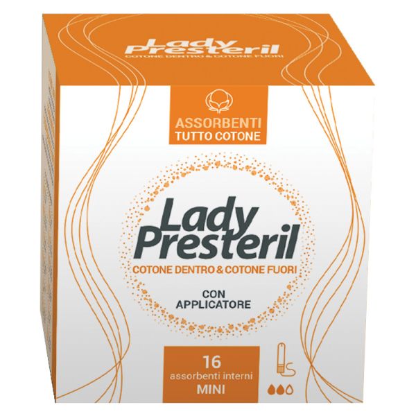 LADY PRESTERIL ASSORBENTI INTERNI MINI 16 PEZZI