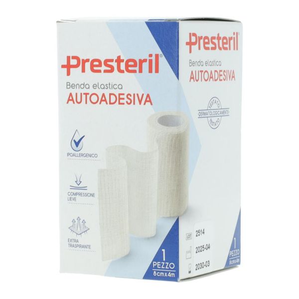 BENDA ADESIVA MEDIPRESTERIL 8X400 CM