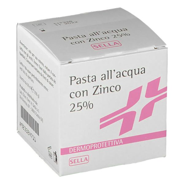 SELLA PASTA ACQUA CON OSSIDO DI ZINCO 25% 100ML