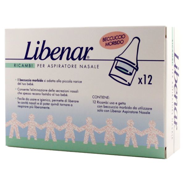 LIBENAR FILTRI ASPIRATORE NASALE 12 PZ