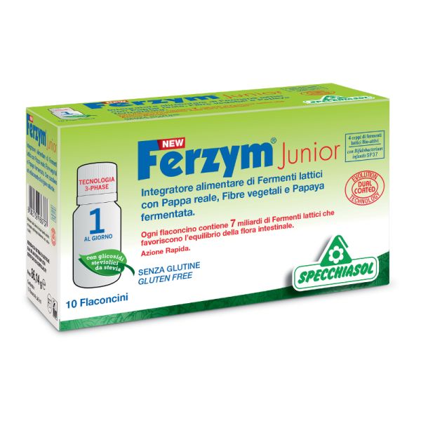 SPECCHIASOL FERZYM JUNIOR 10 FL X 8ML NEW