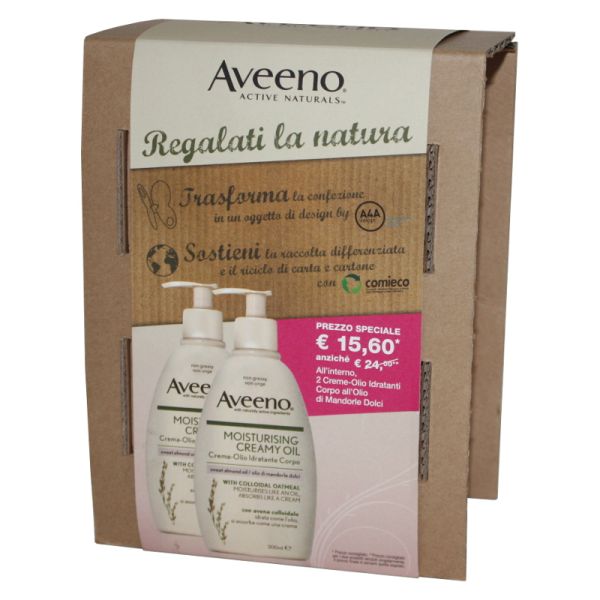 AVEENO CREMA OLIO IDRATANTE 2X300 ML