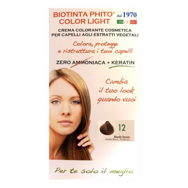BIOTINTA PHITO COLOR LIGHT 12 BIONDO DORATO