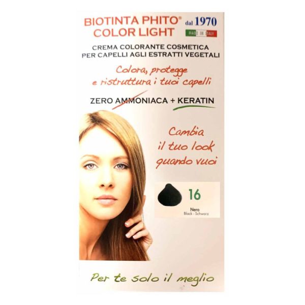 BIOTINTA PHITO COLOR LIGHT 16 NERO