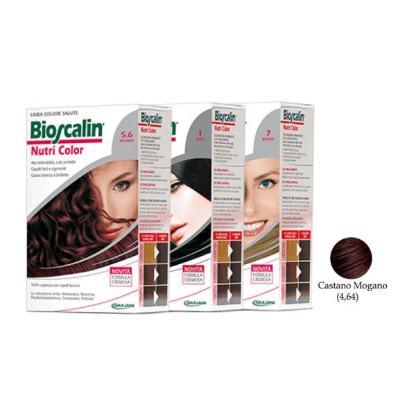 BIOSCALIN NUTRICOL NEW N. 4.64 CASTANO MOGANO RAME