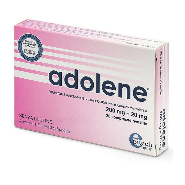 ADOLENE 200 MG + 20 MG 30 COMPRESSE