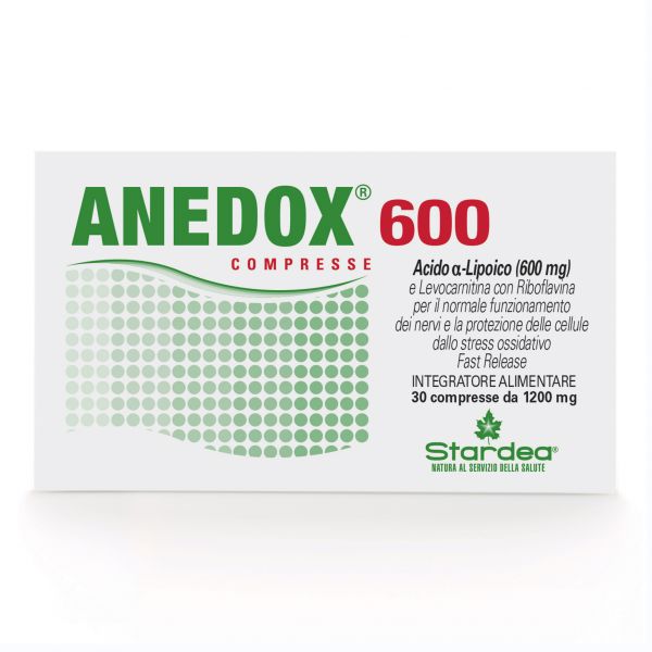 STARDEA ANEDOX 600  INTEGRATORE 30 COMPRESSE 1200MG