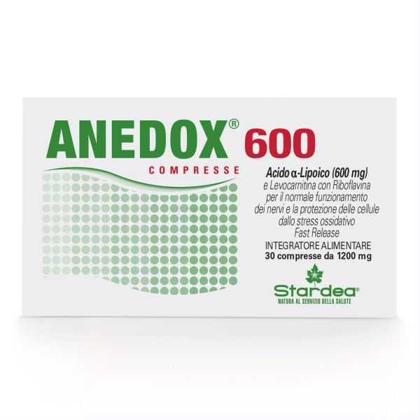 STARDEA ANEDOX 600  INTEGRATORE 30 COMPRESSE 1200MG