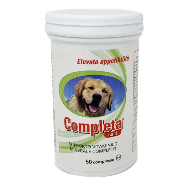COMPLETA CANI 50 COMPRESSE BARATTOLO 75 G