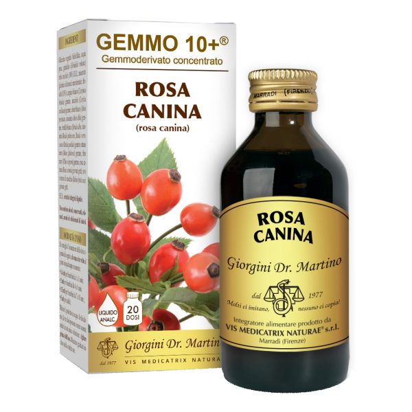 GEMMO 10+ ROSA CANINA LIQUIDO ANALCOLICO 100 ML