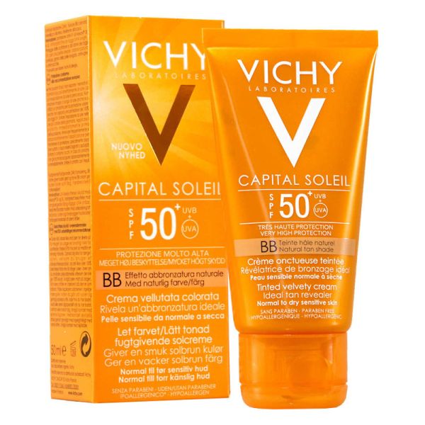 VICHY IDEAL SOLEIL VISO CREMA VELLUTA BB SPF50+ 50 ML