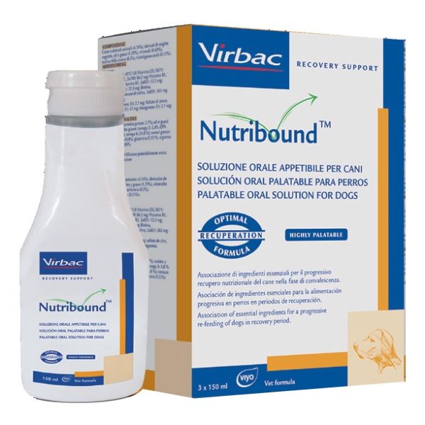 NUTRIBOUND CANI 50ML X 3 PEZZI