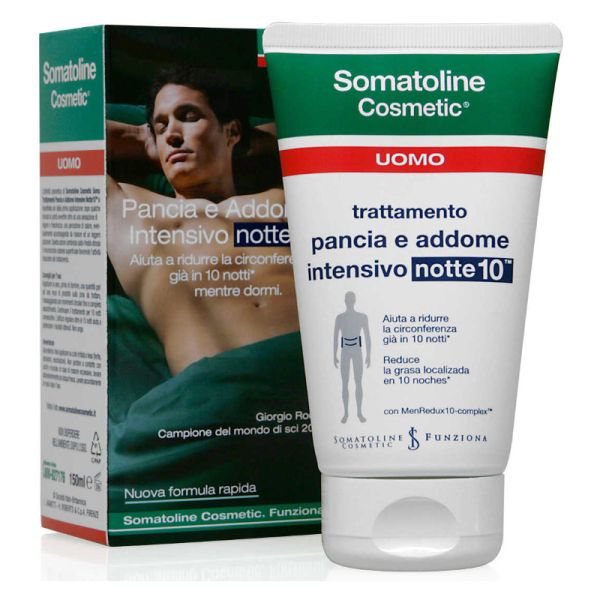 SOMATOLINE COSMETIC UOMO TRATTAMENTO PANCIA ADDOME INTENSIVO NOTTE