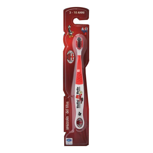 SPAZZOLINO DEL TIFOSO KID SOFT MILAN