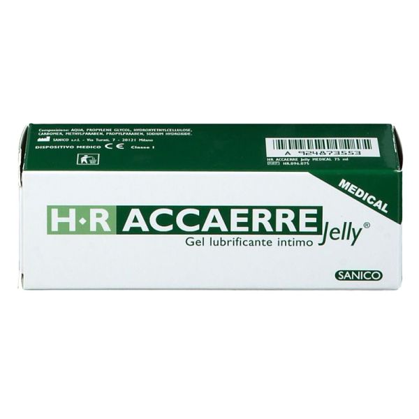 HR ACCAERRE JELLY MEDICAL LUBRIFICANTE INTIMO GEL 75 ML