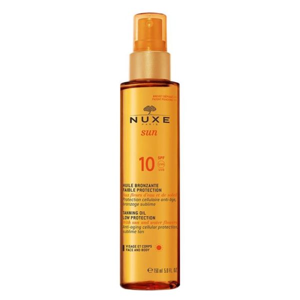 NUXE SUN HUILE BRONZANTE SPF10