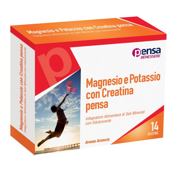 MAGNESIO POTASSIO  E CREATINA  14 BUSTINE