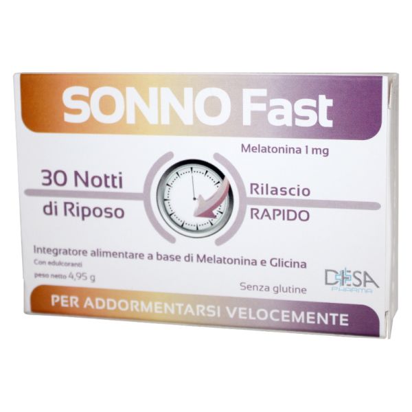 SONNO FAST INTEGRATORE MELATONINA 30 CPR