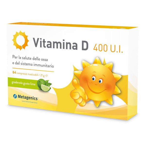 VITAMINA D 400 UI 84 CPR