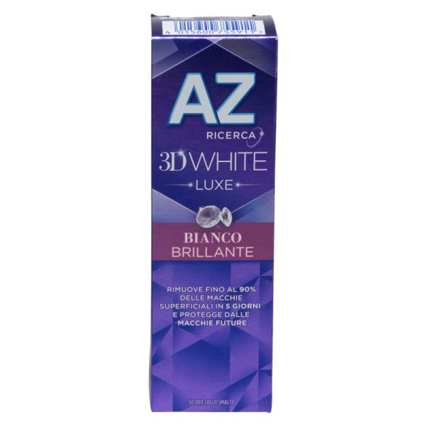 AZ 3D WHITE LUXE BIANCO BRILLANTE DENTIFRICIO 75ML