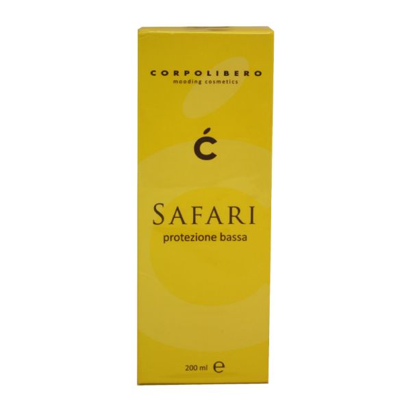 CORPOLIBERO SAFARI PROTEZIONE BASSA CREMA 200 ML