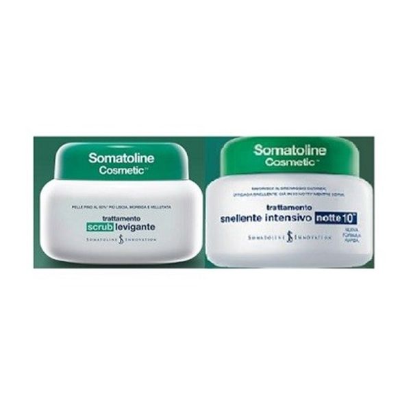 SOMATOLINE COSMETIC SNELLENTE TRATTAMENTO INTENSIVO NOTTE 10 + SCRUB