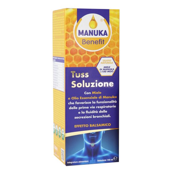 MANUKA BENEFIT TUSS SOLUZIONE 140 ML