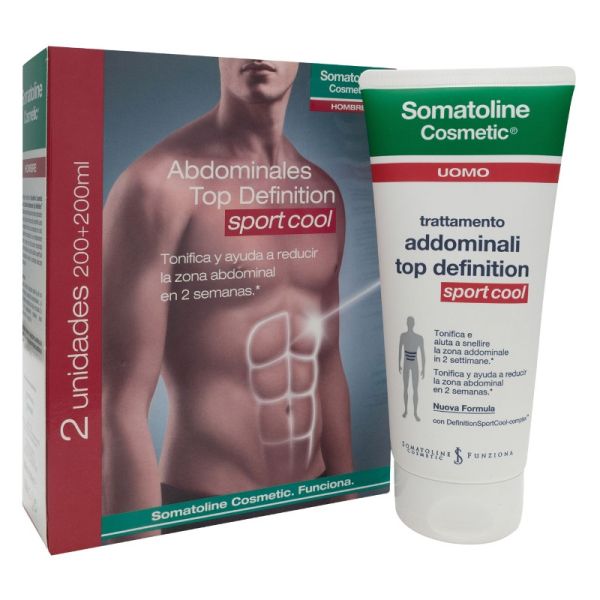 SOMATOLINE COSMETIC UOMO TOP DEFINITION SPORT 2 PEZZI