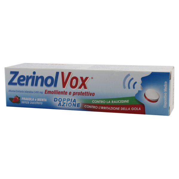 ZERINOLVOX FRAGOLA & MENTA 18 PAST