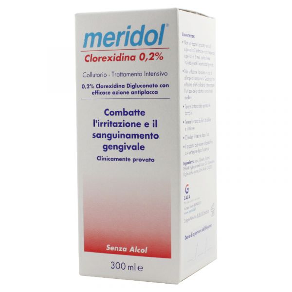 MERIDOL CLOREX 0,2% COLLUTTORIO 300 ML