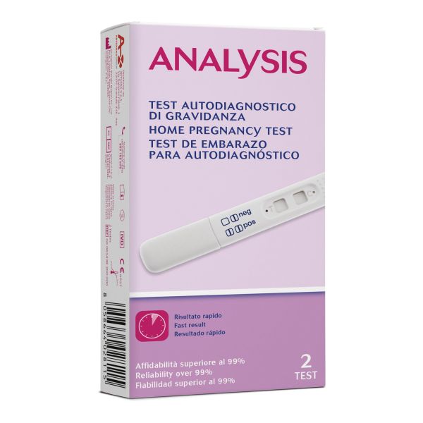TEST DI GRAVIDANZA CHICCO ANALYSIS 2 PEZZI