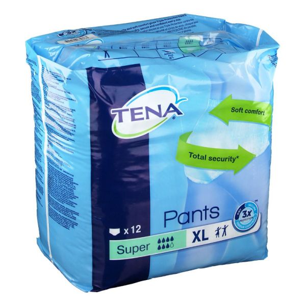 TENA PANTS SUPER PANNOLONI XL 12 PZ