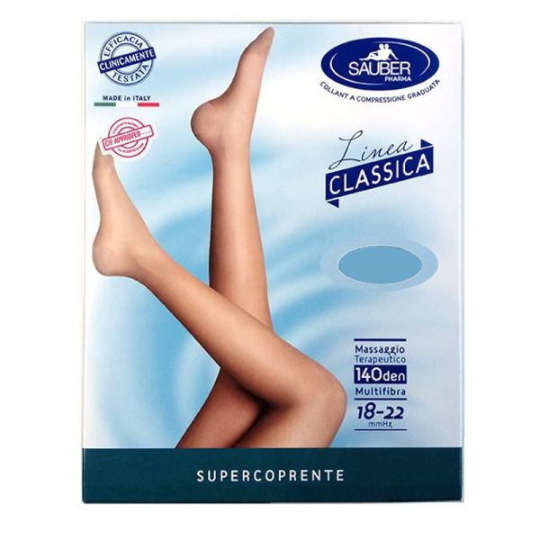 SISI Microcotton 140 den collant super coprente calza calda cotone e microfibra