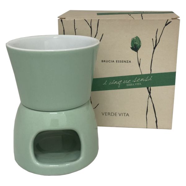 BRUCIA ESSENZE CON CONFEZIONE FORMELLE VERDE VITA
