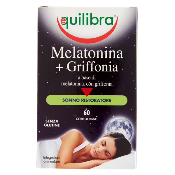 EQUILIBRA MELATONINA + GRIFFONIA 60 COMPRESSE