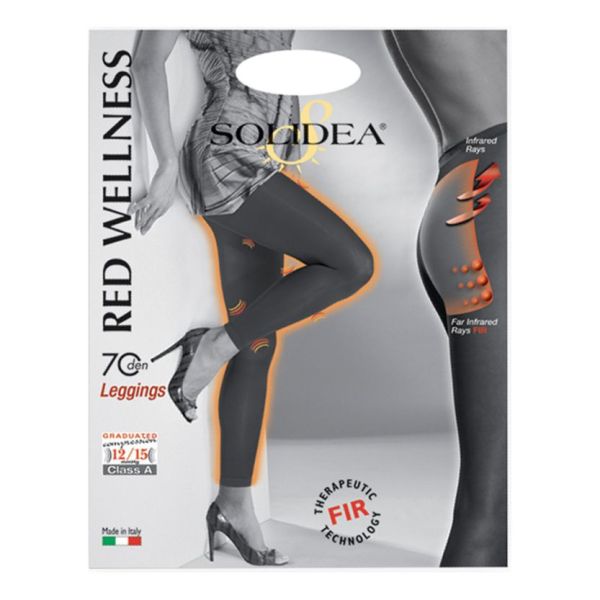 RED WELLNESS 70 LEGGINGS BIANCO 4 L