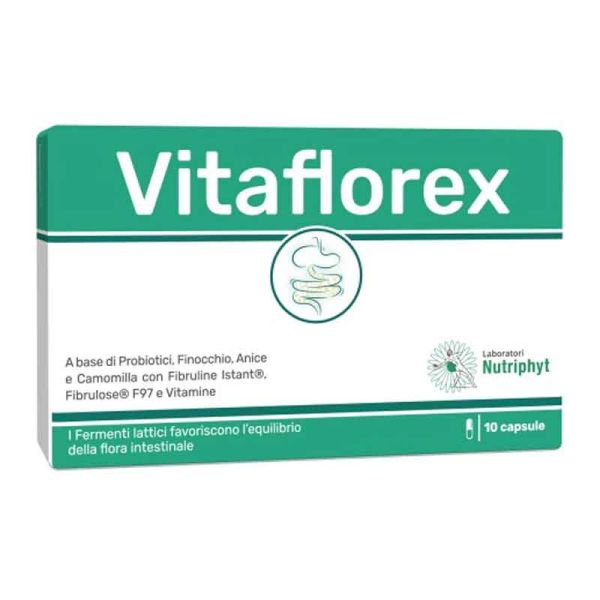 VITAFLOREX 10 CAPSULE LABORATORI NUTRIPHYT