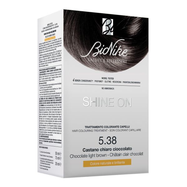 BIONIKE SHINE ON TINTURA CASTANO AMB5.38