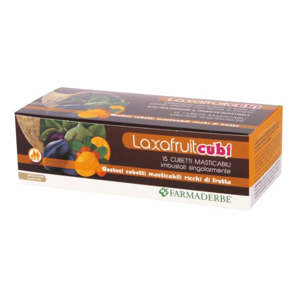LAXAFRUIT 15 CUBETTI MASTICABILI 150G