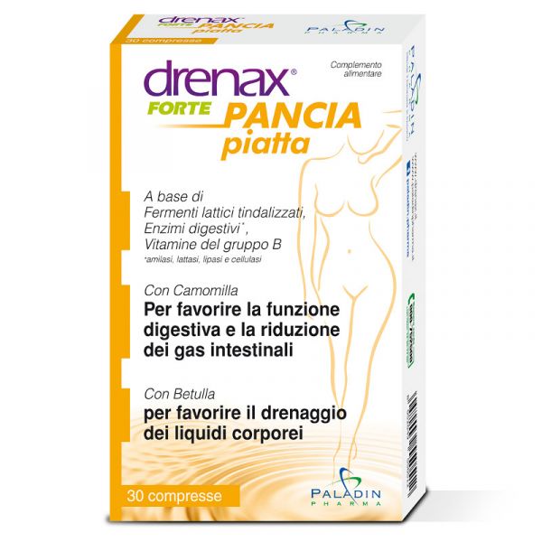 DRENAX FORTE PANCIA PIATTA 30 COMPRESSE