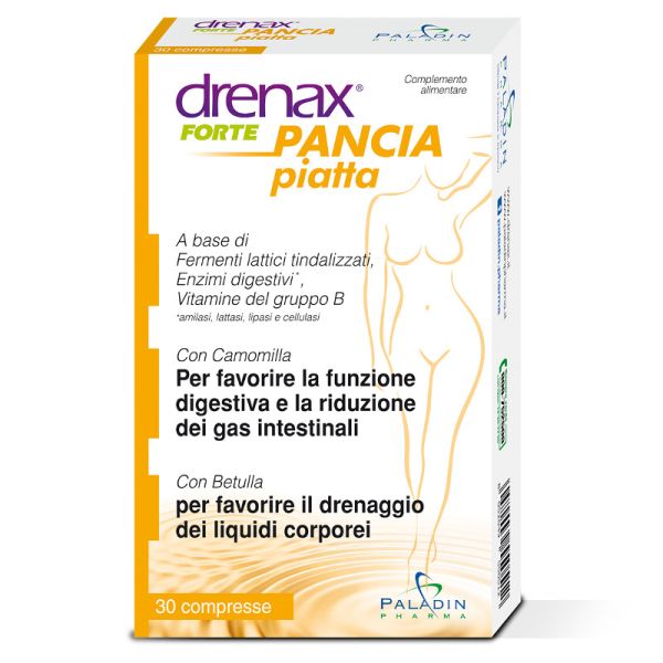 DRENAX FORTE PANCIA PIATTA 30 COMPRESSE