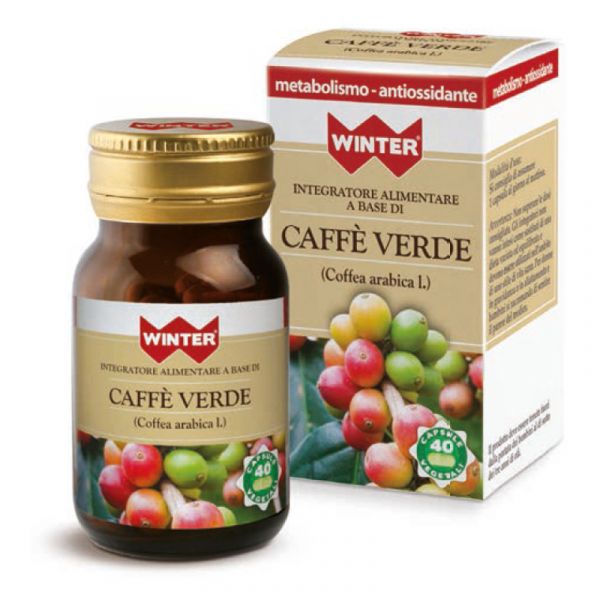 WINTER CAFFE' VERDE 40 CAPSULE VEGETALI