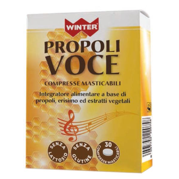 WINTER PROPOLI VOCE 30 COMPRESSE MASTICABILI