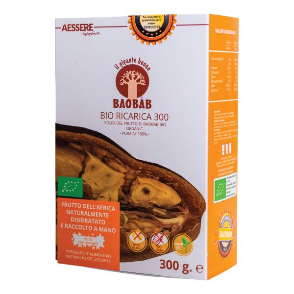 RICARICA BIO BAOBAB AESSERE POLVERE 300 G