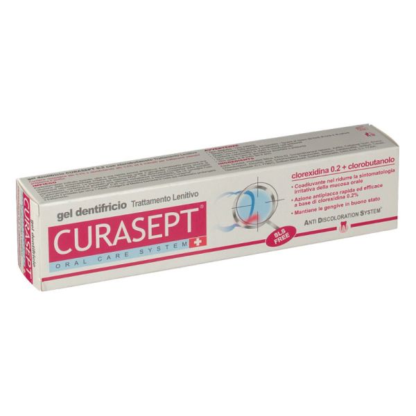 CURASEPT GEL DENTIFRICIO 0,2% ADS LENITIVO 75 ML