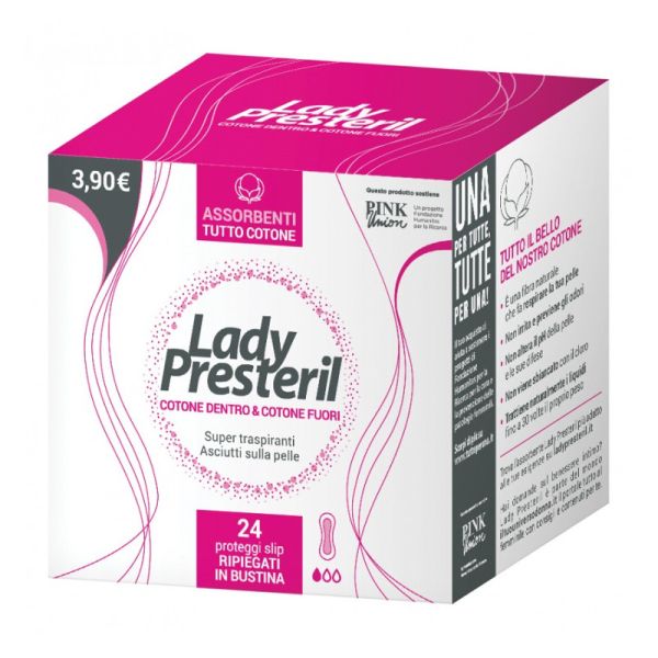 LADY PRESTERIL PROTEGGI SLIP POCKET ANATOMICI RIPIEGATI 24 PZ